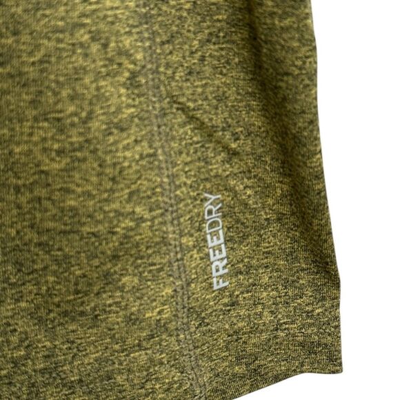 Eddie Bauer Men’s Crew Neck T-Shirt Large Tee Wicking Motion FreeDry Green - Picture 7 of 9